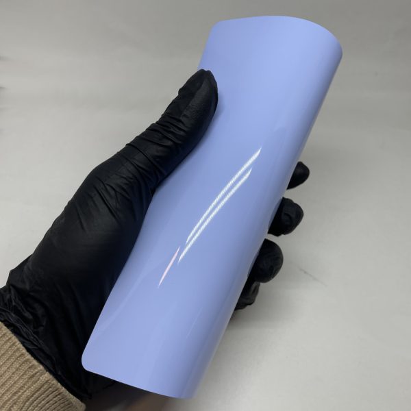 WunderVinyl Super Gloss Cloudy Blue car wrapping film