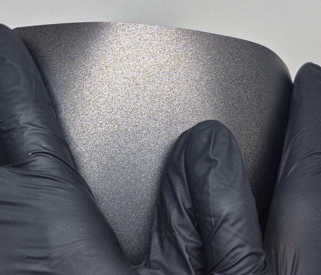 WunderVinyl Satin Metallic Golden Ash