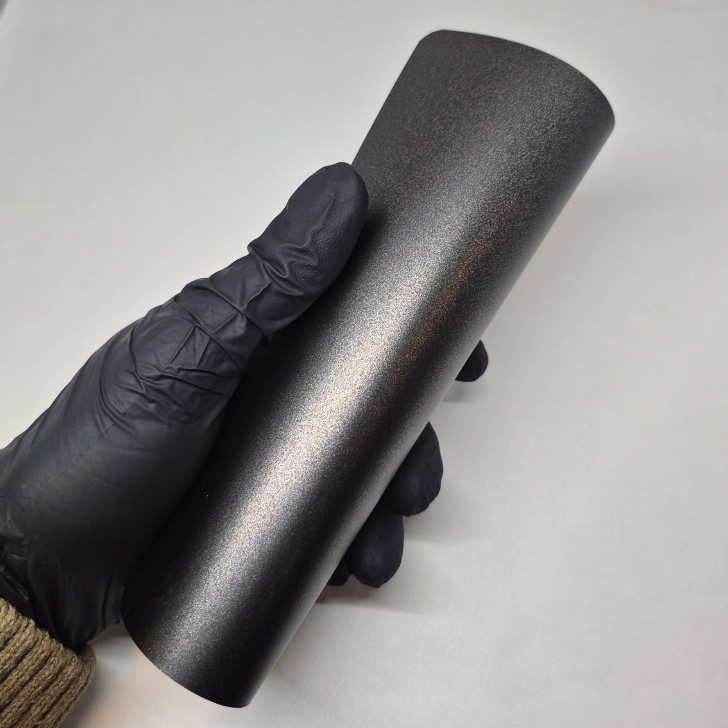 WunderVinyl Satin Metallic Golden Ash wrapping film