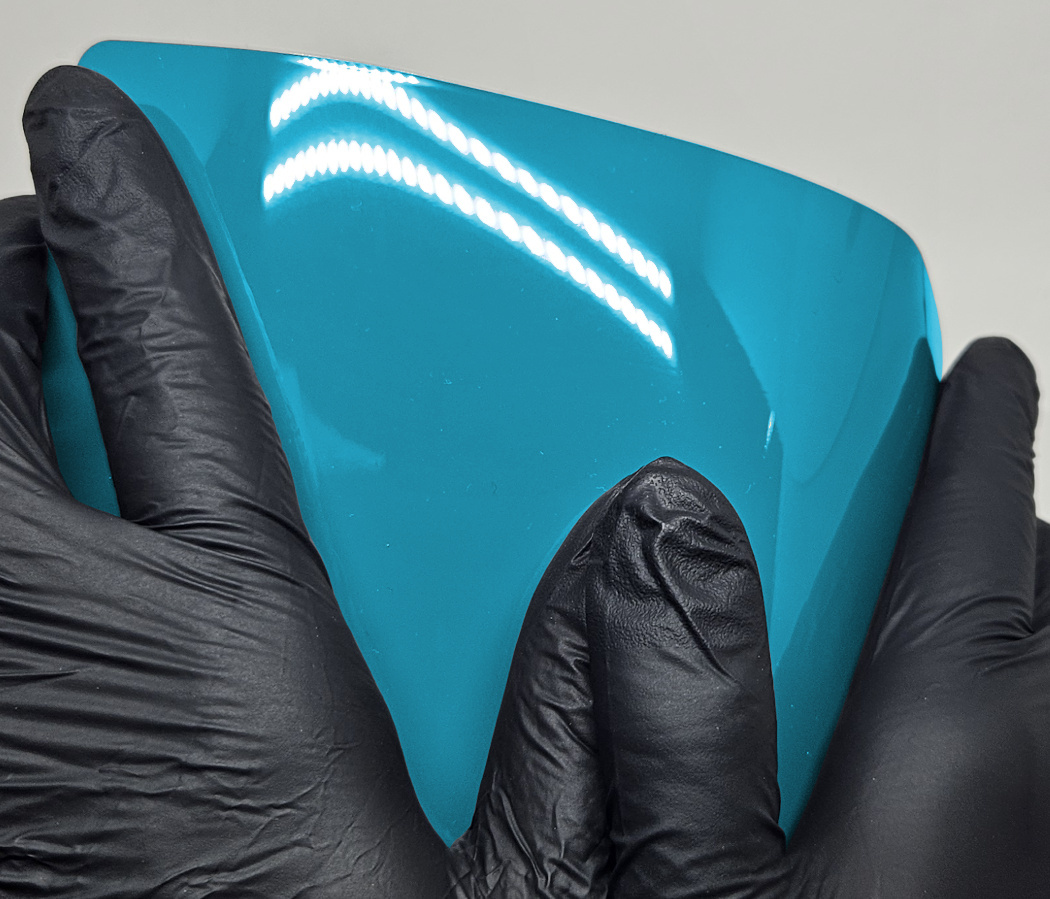 WunderVinyl Super Gloss+ Ice Cream Blue car wrapping film