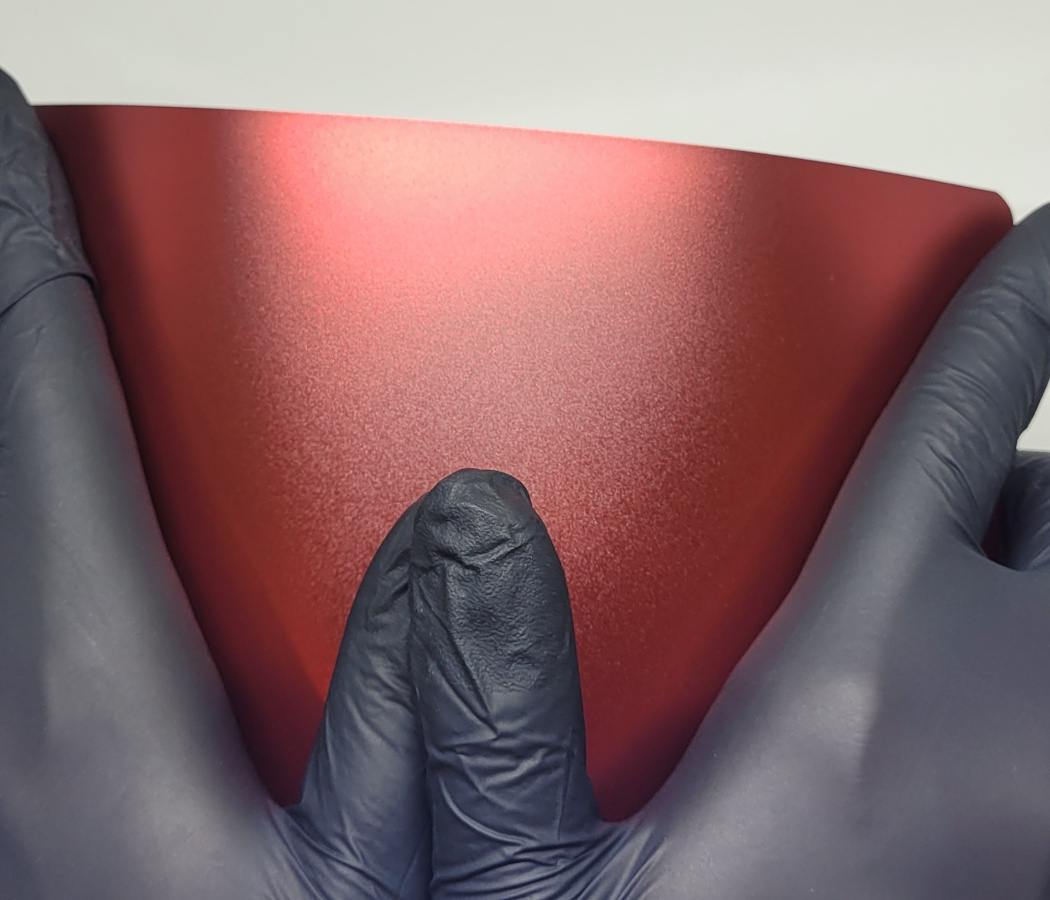 WunderVinyl Matte Chrome Red LT wrapping film