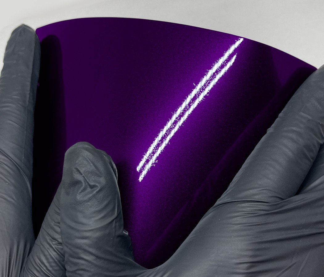 WunderVinyl SG+ Metallic Midnight Purple wrapping film