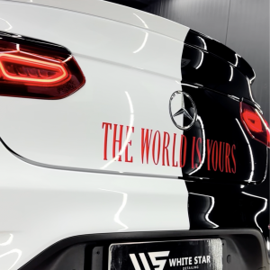 Mercedes-Benz "Scarface" wrap with WunderVinyl