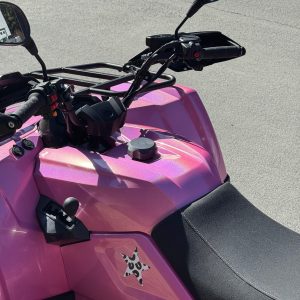 WunderVinyl SG+ Laser Pompadour Pink LT car wrap
