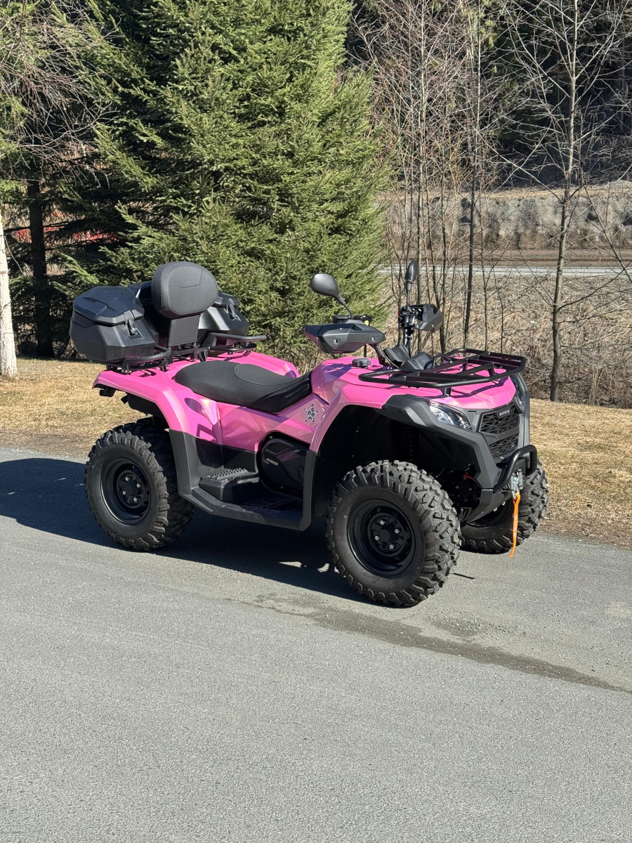 Pink ATV Wrap